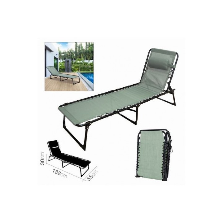 TUMBONA CAQUI+ ALMOHADA 188 X 55 X 30CM