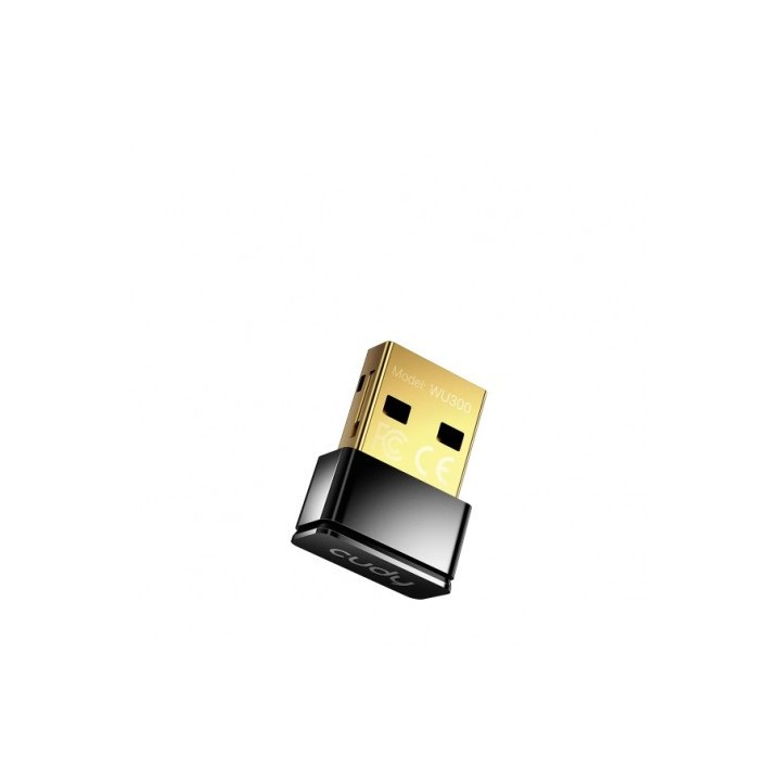 ADAPTADOR WIFI 6 NANO USB NEGRO CUDY