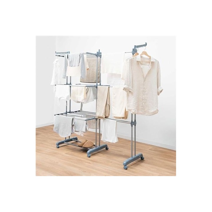 TENDEDERO VERTICAL EXTENSIBLE HASTA 141CM CON RUEDAS INNOVAGOOD