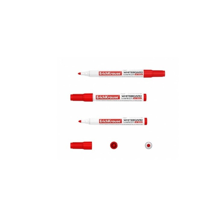 ROTULADOR PARA PIZARRA BLANCA 0.8/2.5MM ROJO ERICHKRAUSE
