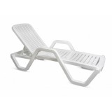 TUMBONA RELAXIA BLANCA 5 POSICIONES 65X186X50
