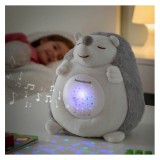 ERIZO DE PELUCHE SPIKEY CON RUIDO BLANO Y QUITAMIEDOS INNOVAGOODS
