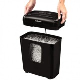DESTRUCTORA FELLOWES 6M MINICORTE DE 4X12MM NEGRA