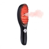 CEPILLO PARA MASAJE DE CABEZA CON FUNCION VAPOR Y LUZ NEGRO MARIELLE