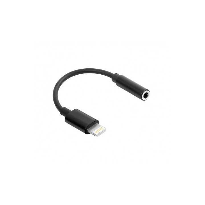 ADAPTADOR DE AUDIO MINI-JACK A LIGHTNING PARA IPHONE MXJL-02 MAXLIFE