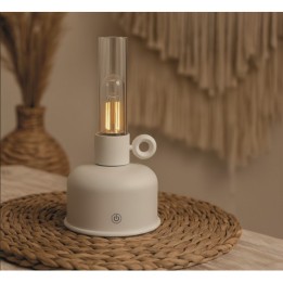 LAMPARA DE ACEITE LED VINTAGE BEIGE FOREVER