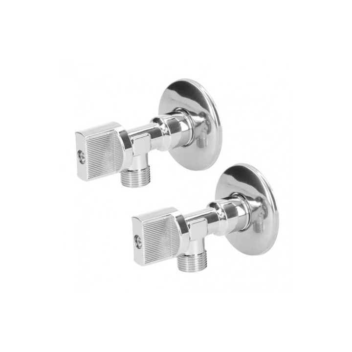 LLAVE DE ESCUADRA 1/2" X 3/8" 2 PIEZAS FONTASTOCK