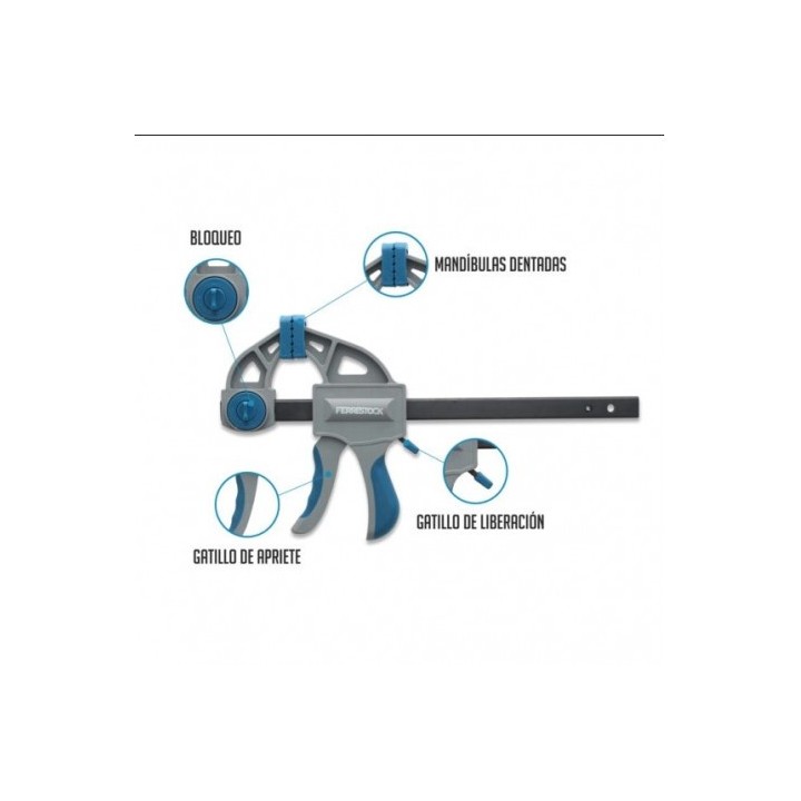 SARGENTO APRIETE 6"/150 MM 2PCS FONTASTOCK