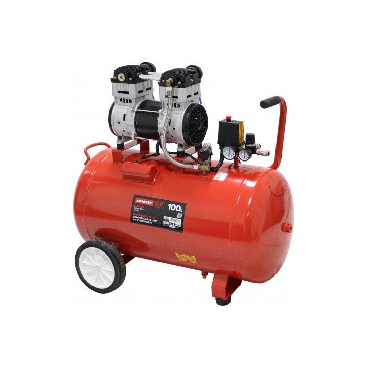 COMPRESOR 100L 2,0HP SILENCIOSO MADER