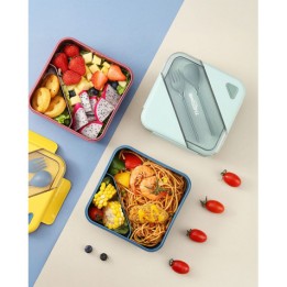 FIAMBRERA PORTA ALIMENTOS CUADRADO 1L THERMOSPORT