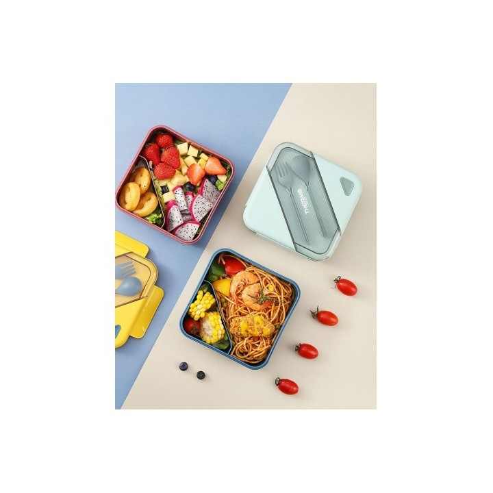 FIAMBRERA PORTA ALIMENTOS CUADRADO 1L THERMOSPORT
