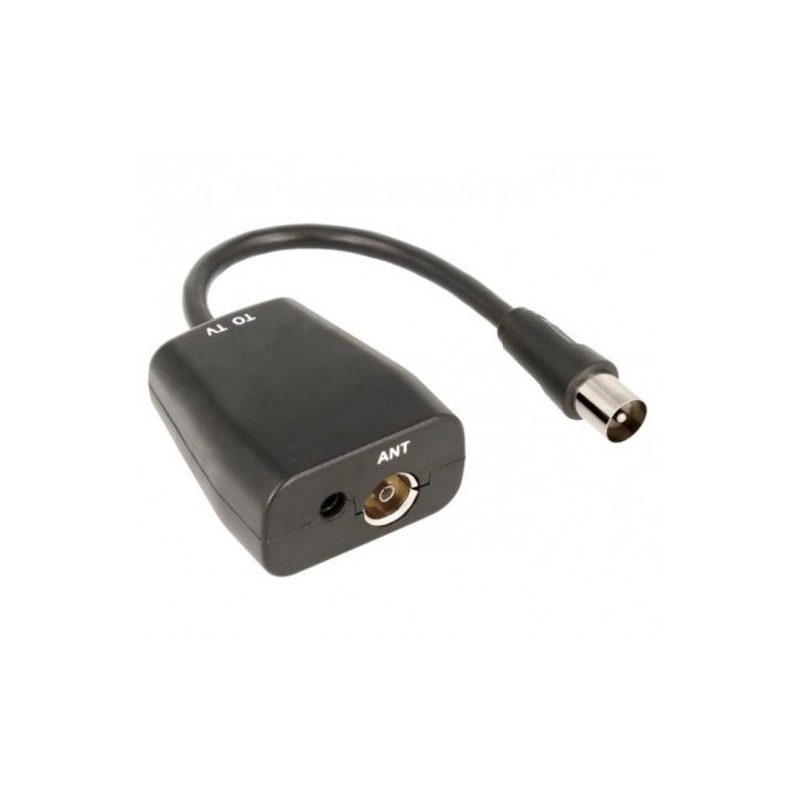 ANTENA TV OMNIDIRECCIONAL 360º AMPLIFICADA PARA CARAVANAS Y EMBARCACIONES