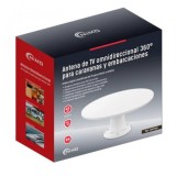ANTENA TV OMNIDIRECCIONAL 360º AMPLIFICADA PARA CARAVANAS Y EMBARCACIONES