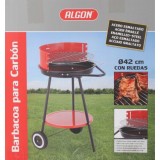 BARBACOA REDONDA C/RUEDAS 42X76.5CM ALGON