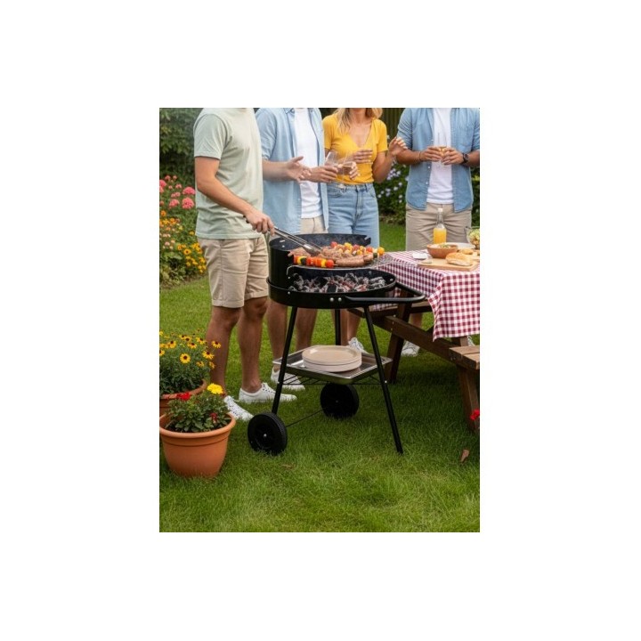 BARBACOA REDONDA 41CM ALGON