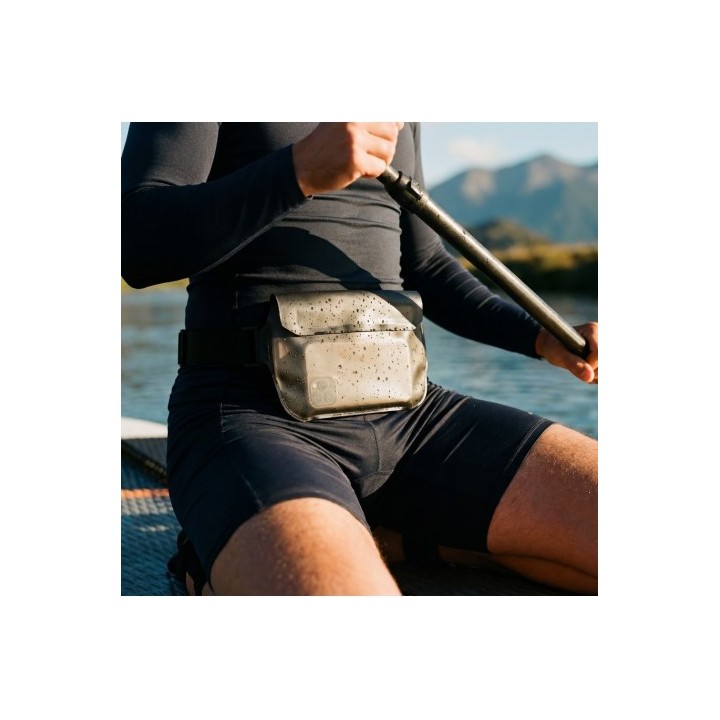 RIÑONERA IMPERMEABLE 7 PULGADAS NEGRO