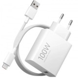 CARGADOR DE PARED XIAOMI 100W CABLE USB-A + USB-C