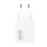 CARGADOR DE PARED 45W QC3.0 - USB-A | CARGA RAPIDA BLANCO XIAOMI