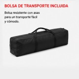 SILLA DOBLE PLEGABLE DE CAMPING CON NEVERA Y SOMBRILLA SUNGARDEN