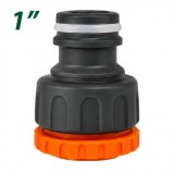NIPLE DE ALTO CAUDAL PARA MANGUERA 1" SUNGARDEN