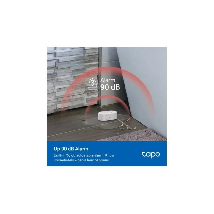 DETECTOR DE FUGAS DE AGUA | 6 SONDAS | TEMP REGULABLE | 90DB | IP67 TPLINK