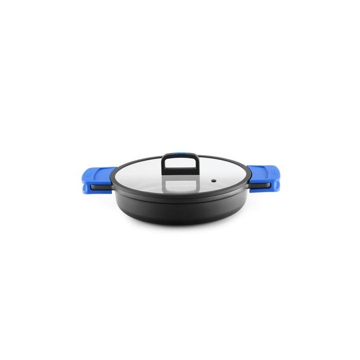 CACEROLA BAJA 24 SOLID PRO C/ASAS MONIX