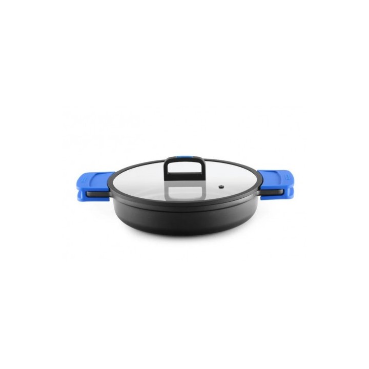 CACEROLA BAJA 28 SOLID PRO C/ASAS MONIX