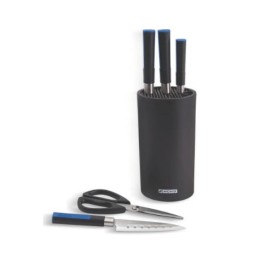 SET 6 PIEZAS TACOMA ORGANIZADORA | CUCHILLOS SANTOKU | TIJERAS SOLID PRO