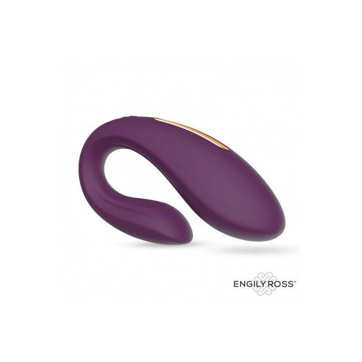 ESTIMULADOR PARA PAREJAS DOS MOTORES CON MANDO ENGILY ROSS DIVEL