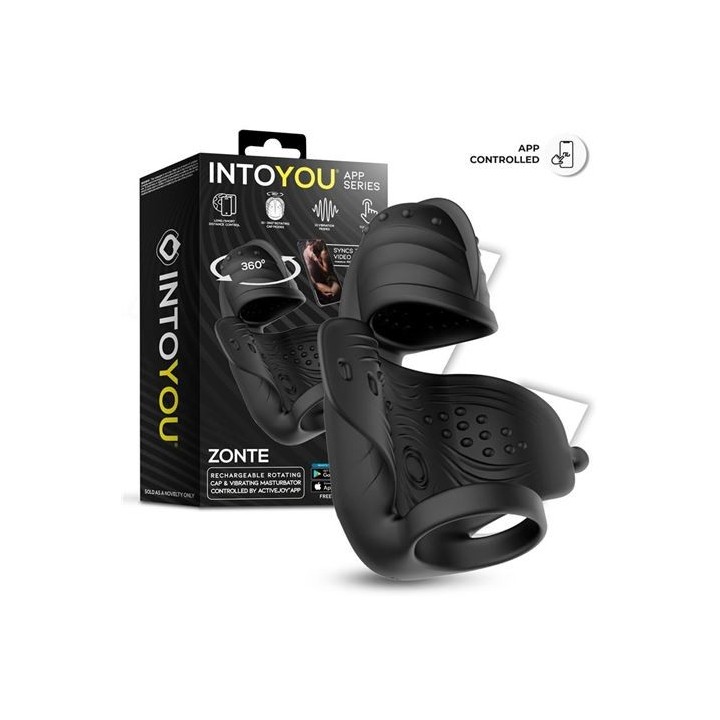 MASTURBADOR MASCULINO CON ROTACION Y VIBRACION CON APP ZONTES INTOYOU
