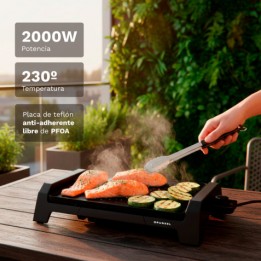 PLANCHA DE ASAR ELECTRICA BK-P36 CON 2000W