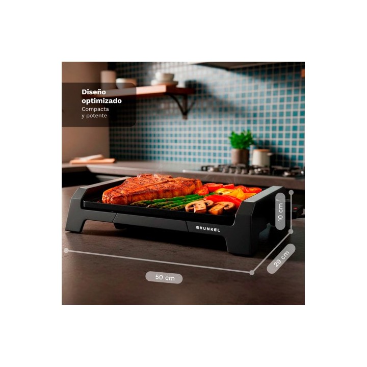 PLANCHA DE ASAR ELECTRICA BK-P36 CON 2000W
