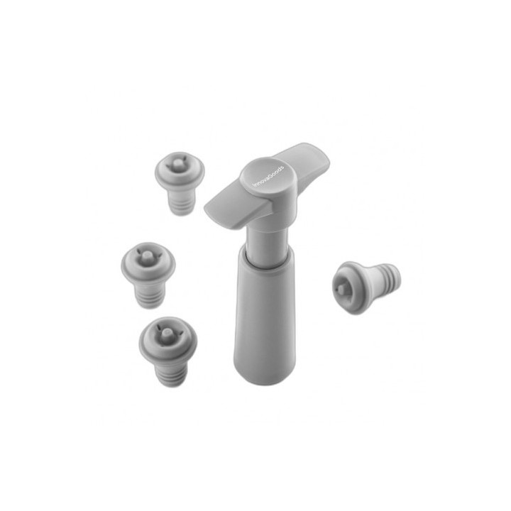 BOMBA DE VACIO MANUAL PARA VINO CON TAPONES INNOVAGOODS