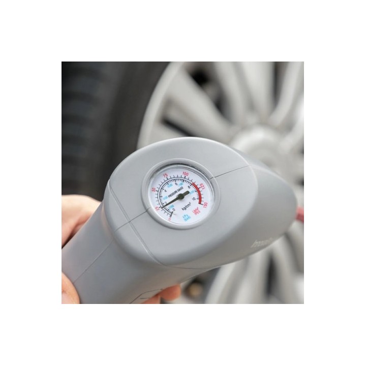 COMPRESOR DE AIRE PORTATIL 100W 12V CON ACCESORIOS INNOVAGOODS