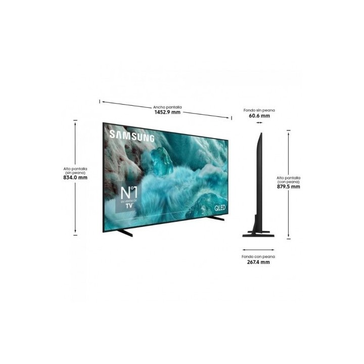 TELEVISOR SAMSUNG QLED Q7F4 TQ65Q7F4AU 65" | ULTRA HD 4K | SMART TV | WIFI
