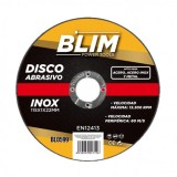 DISCO ABRASIVO INOX 115X1X22MM BLIM