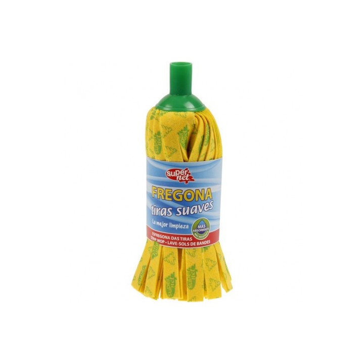 FREGONA ESTAMPADA SUPERNET AMARILLA