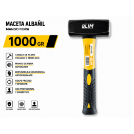 MACETA ALBAÑIL 1000GR MANGO FIBRA BLIM