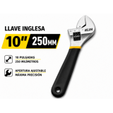 LLAVE INGLESA 10" 250MM CON MANGO RECUBIERTO BLIM