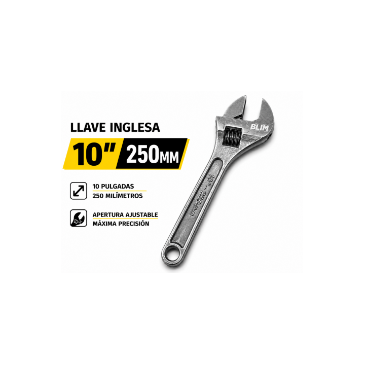 LLAVE INGLESA 10" 250MM BLIM