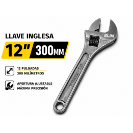 LLAVE INGLESA 12" 300MM BLIM