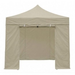 PARED PARA CARPA PLEGABLE ALUMINIO SG0129 CON CREMALLERA BEIGE SUNGARDEN