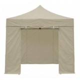 PARED PARA CARPA PLEGABLE ALUMINIO SG0129 CON CREMALLERA BEIGE SUNGARDEN