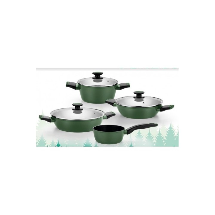 BATERIA DE COCINA 4 PIEZAS FOREST MONIX