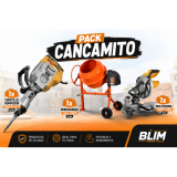 PACK HORMIGONERA 140 LITROS + MARTILLO 60J + INGLETADORA BLIM