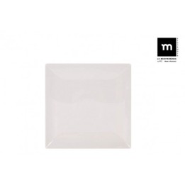 SET 6 PLATOS LLANOS IVORY BRILLO 26.5CM ELITE LA MEDITERRANEA