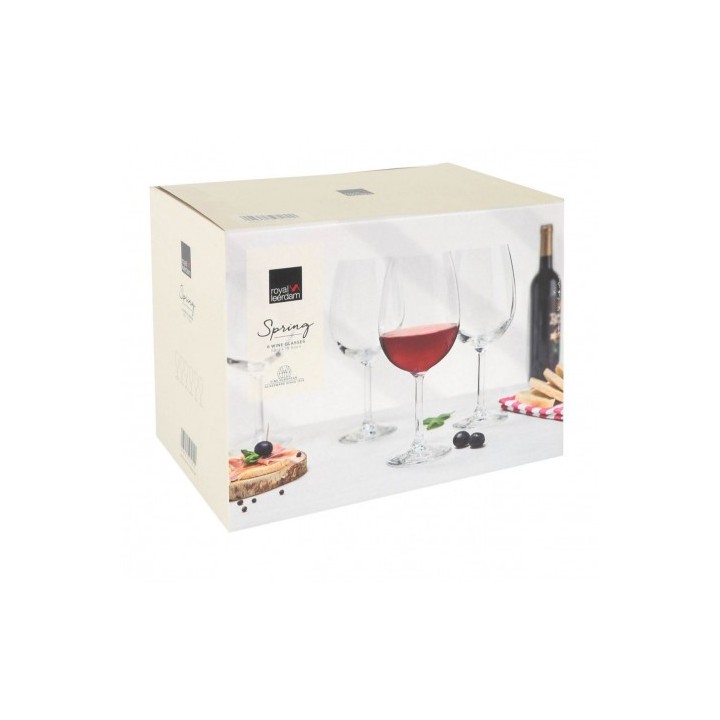 SET 6 COPAS VINO 58CL SPRING