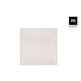 SET 6 PLATOS LLANOS IVORY BRILLO 24CM ELITE LA MEDITERRANEA