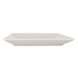 FUENTE RECTANGULAR IVORY BRILLO 34X22.5CM ELITE LA MEDITERRANEA