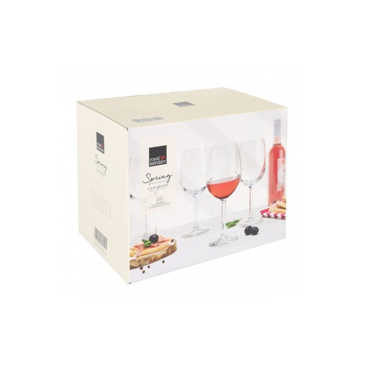 SET 6 COPAS VINO 36CL SPRING